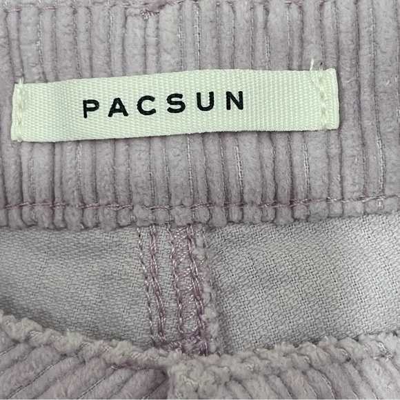 PacSun Lavender Corduroy Mom Jeans. Size Women's 27. High Rise. Purple. - Picture 13 of 13